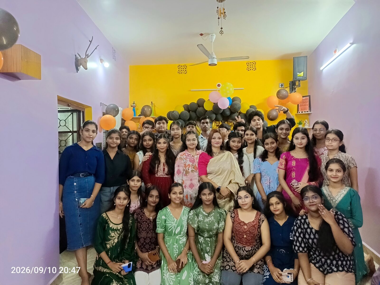 Class 10, the whole batch together on Teachers Day 2026