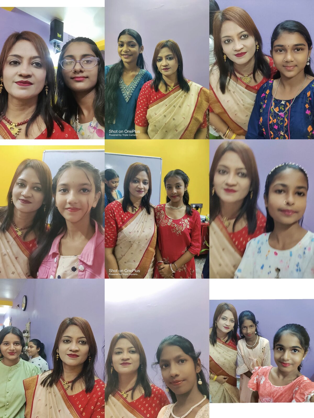 Jolly Miss with more individual Class 7 students on Teachers Day 2026