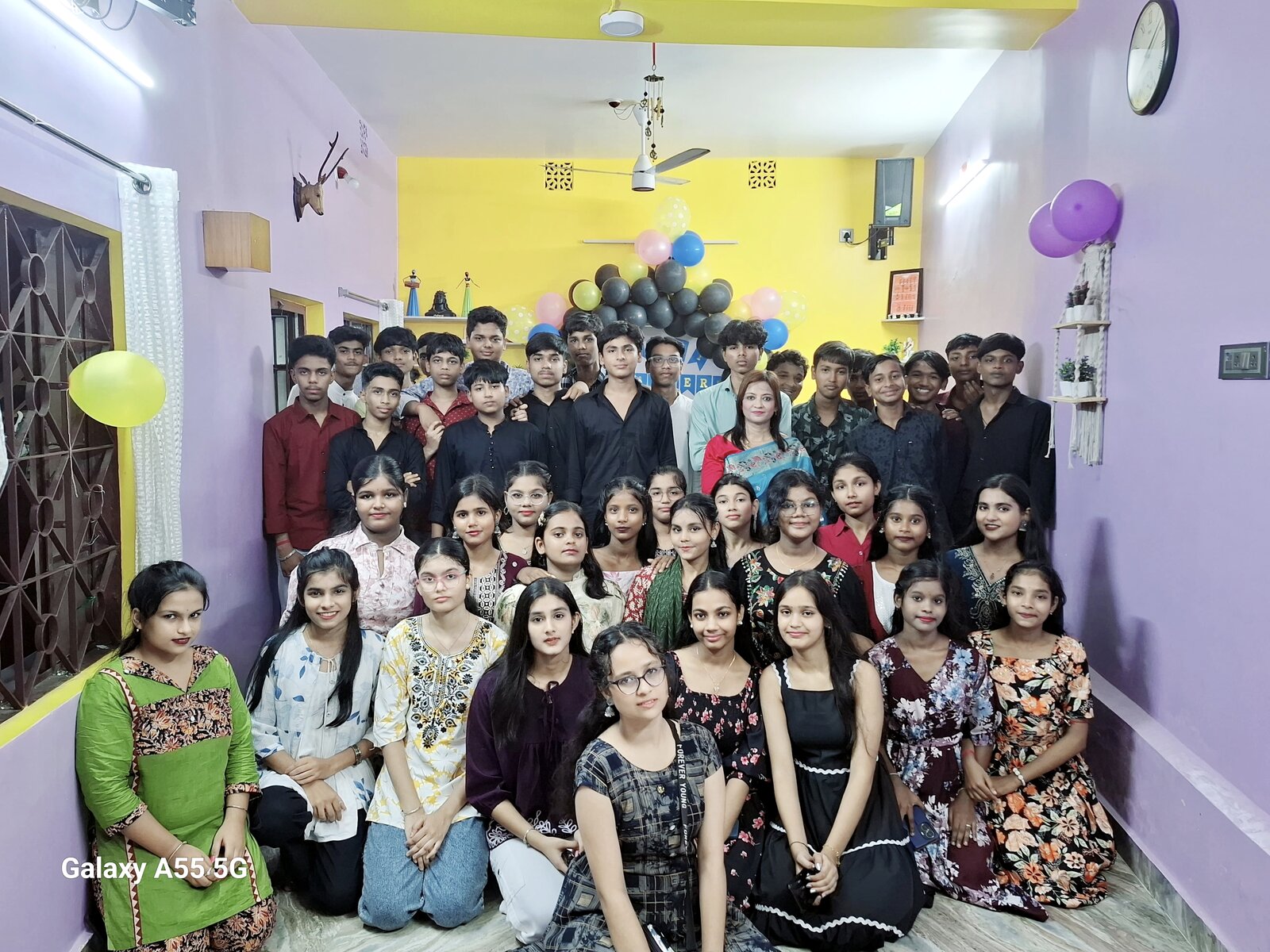 Class 9, the whole batch together on Teachers Day 2026