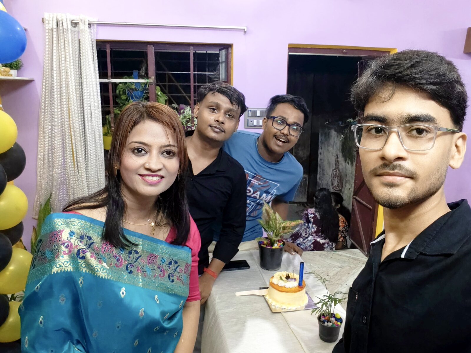 Spoken English batch students with Jolly Miss on Teachers Day 2026